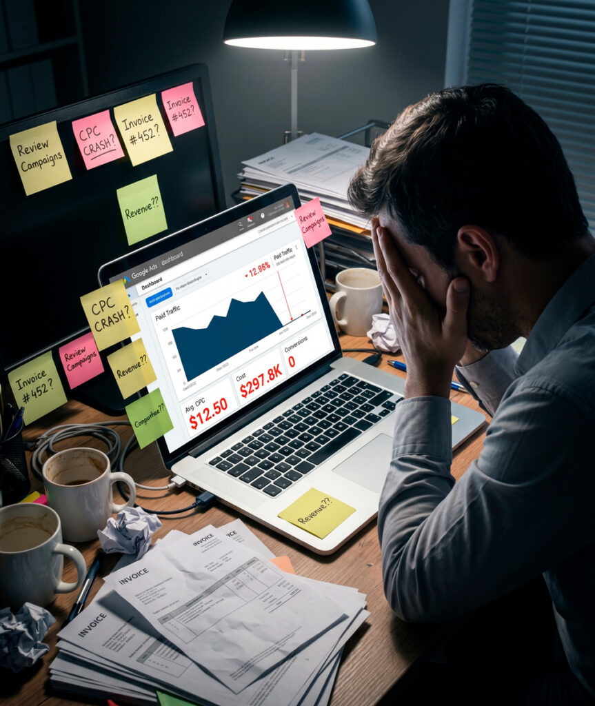 O problema de crescer dependendo só de anúncios